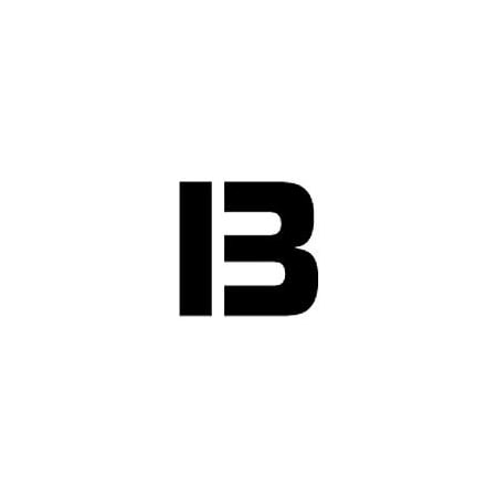 National Marker Co Individual Character Stencil 12in - Letter B PMC12-B